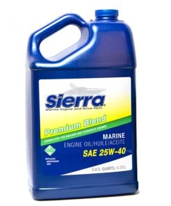 Sierra 18-9400-4 25W-40 FC-W 4-Stroke Stern Drive Oil 5 Quart