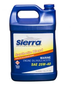 Sierra 18-9440-3 25W-40 FC-W Synthetic 4-Stroke O/B Oil 4 Liter