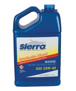 Sierra 18-9440-4 25W-40 FC-W Synthetic Blend Oil 5 Quart