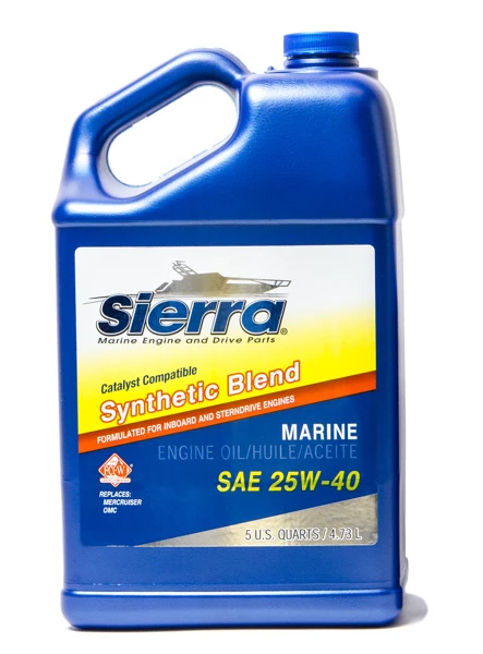 Sierra 18-9440CAT-4 25W-40 Synthetic Catalyst Oil 5 Quart 3 Sierra 18-9440CAT-4 25W-40 Synthetic Catalyst Oil 5 Quart
