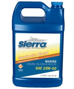 Sierra 18-9552-3 25W-50 FC-W Semi-Synthetic Oil 4 Liter