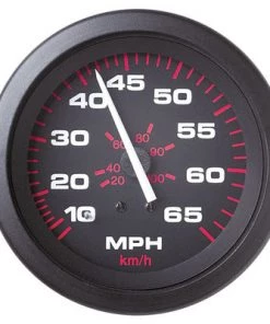 Sierra 57900PH Amega Series Speedometer 65mph 7.62cm