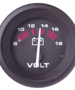 Sierra 57901P Amega Series Voltmeter 5.08cm 8-18VDC