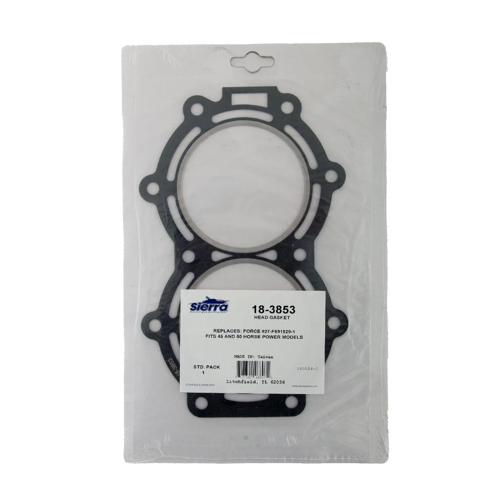 Sierra 18-3853 Marine Head Gasket For Chrysler Force Outboard Motor 3 Sierra 18-3853 Marine Head Gasket For Chrysler Force Outboard Motor