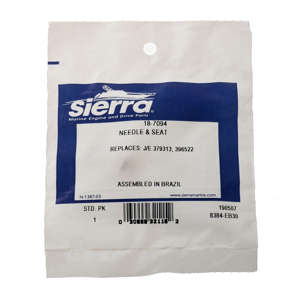 Sierra 18-7094 Marine Needle And Seat For Johnson/Evinrude Outboard Motor 3 Sierra 18-7094 Marine Needle And Seat For Johnson/Evinrude Outboard Motor