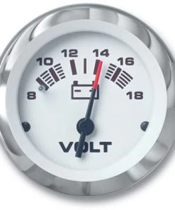 Sierra 65506P Lido Voltmeter 2in 8-18VDC