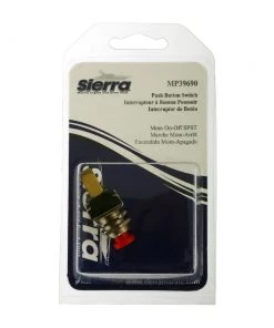 Sierra MP39690 Red Boat Horn Button 0.5in Dia