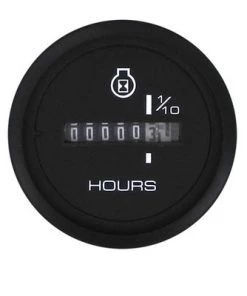 Sierra 68391P Eclipse Hourmeter 2in 12-24vdc