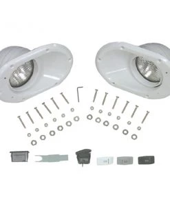 Sierra 95013 Docking Light Set With Switch Kit White 28V