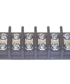 Sierra FS45630 6 Gang Barrier Type Junction Block With Twelve 10-32 Screw Terminals