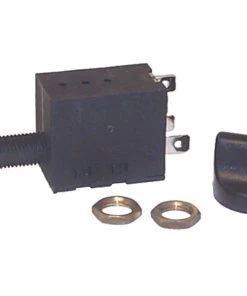 Sierra MP78730 On-Off-On Marine Rotary Switch With Black Knob