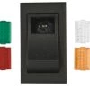 Sierra RK19510K Illuminated Weather Resistant Rocker Switch With Four Snap In Lenses -Cheap Sierra Store rk19510k